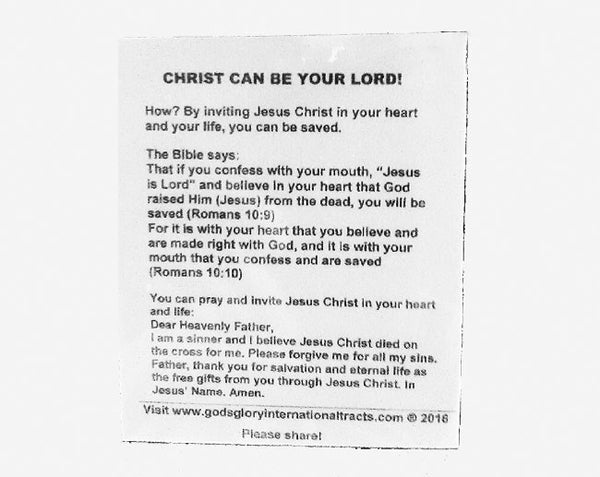 Jesus Wants You Special – 2 for $1 Small English Non-Laminated Tract (No Audio)